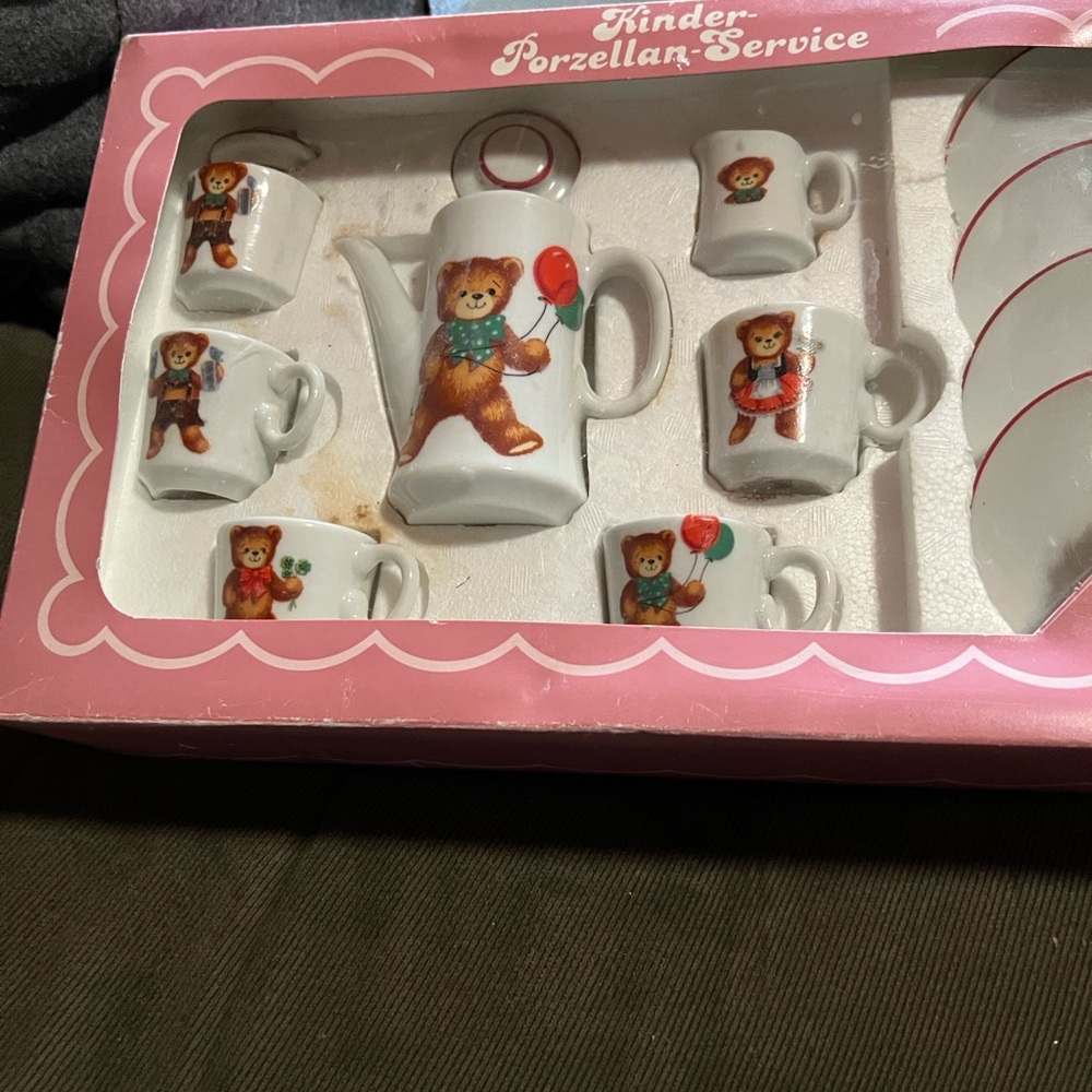 Teddy Bear Tea Set